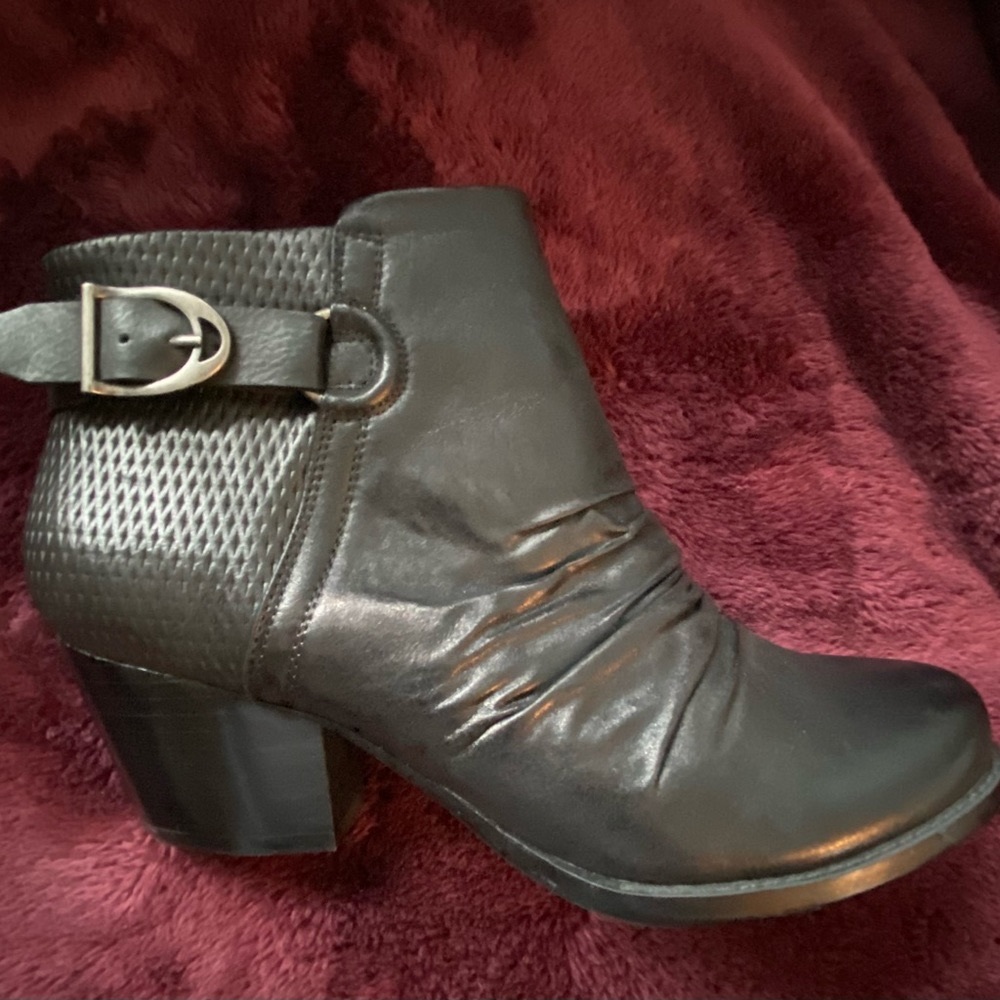 Black booties